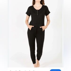 Smash + Tess Anyday Black Romper